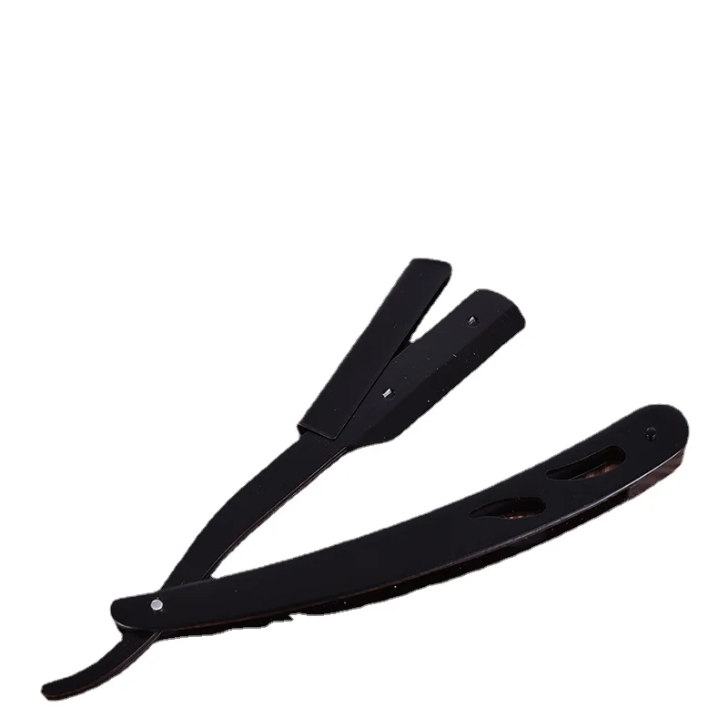 Ручная бритва с прямыми боками складной нож для бритья держатель прямой бритвы