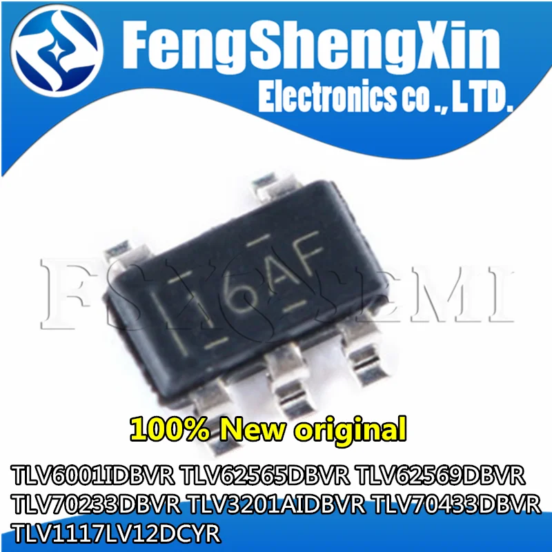 10 шт., TLV6001IDBVR 14W2 TLV62565DBVR SIK TLV62569DBVR 16AF TLV70233DBVR QVD TLV3201AIDBVR рай TLV70433DBVR PAO TLV1117LV12DCYR
