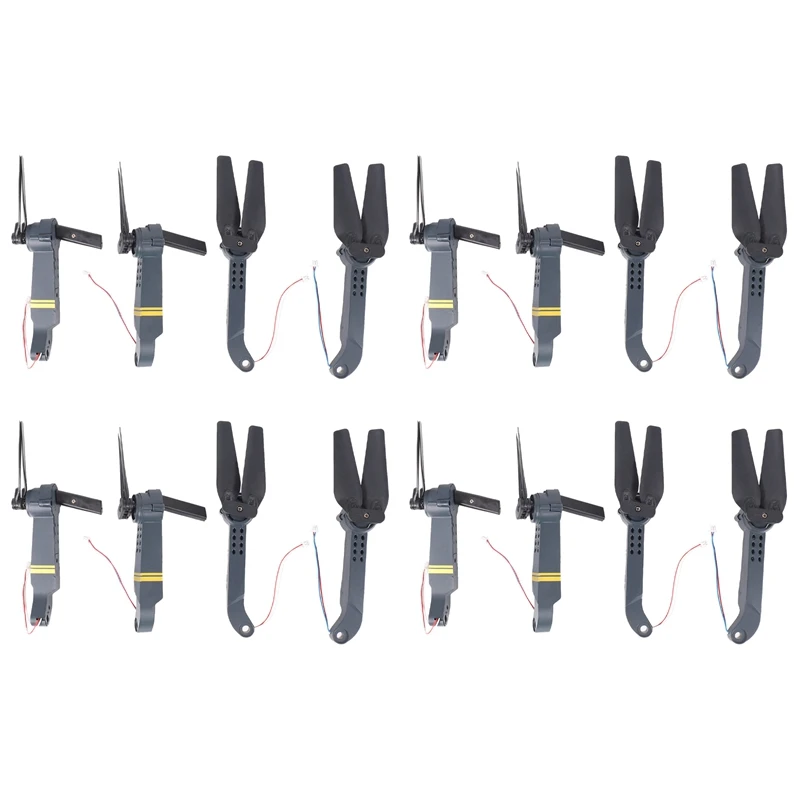 

4X E58 RC Quadcopter Spare Parts Axis Arms With Motor & Propeller For FPV Racing Drone Frame Parts Replacement Accs