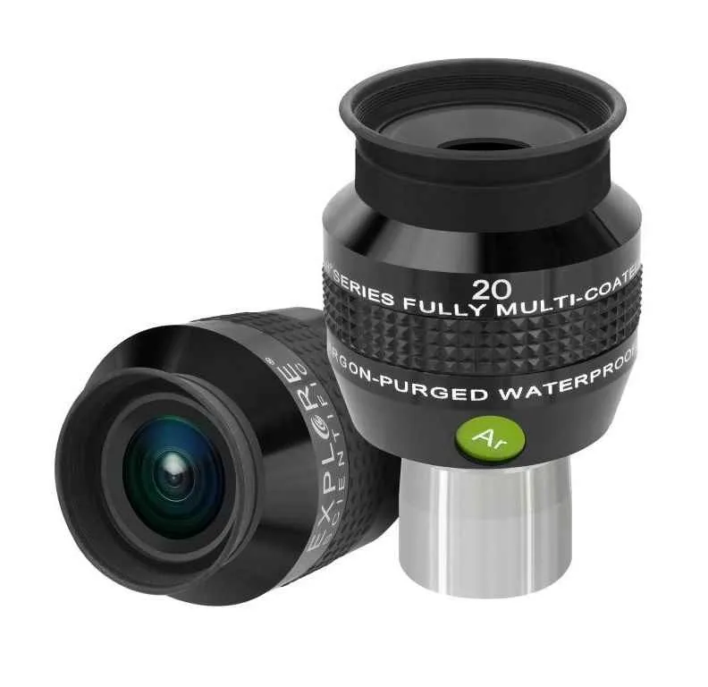 

Explore ScientificES 68-degree wide-angle 16mm20mm 24mm 28mm eyepiece, argon-filled, waterproof and mildew proof Explore Scien
