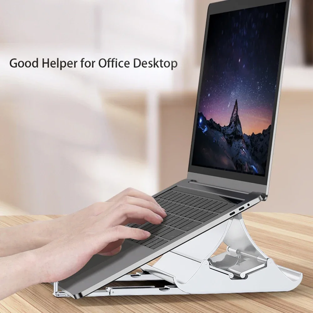 Вертикальная подставка для ноутбука 2 в 1 держатель MacBook Air Pro нескользящий