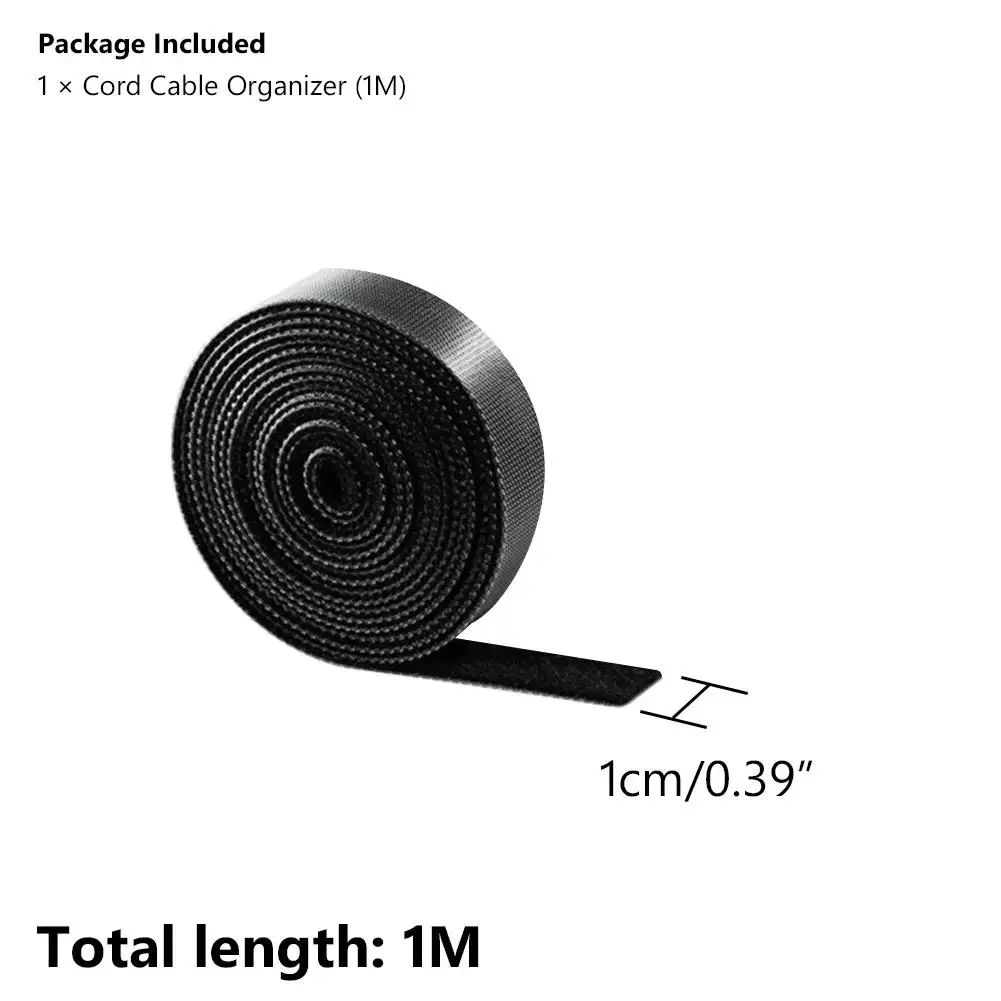 Нейлоновый держатель с застежкой-крючком 1/3/5 м лента для управления компьютерным