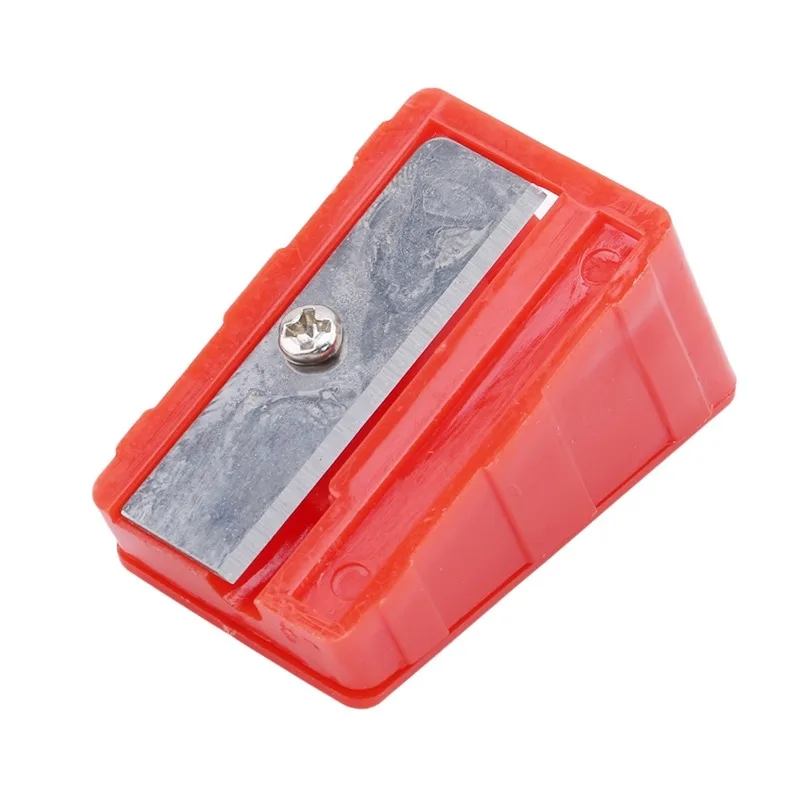 

Red Pencil Sharpener Shape Billiard Cue Tip Corrector Portable Shaft Billiard Cue Tip Corrector Repair Tool