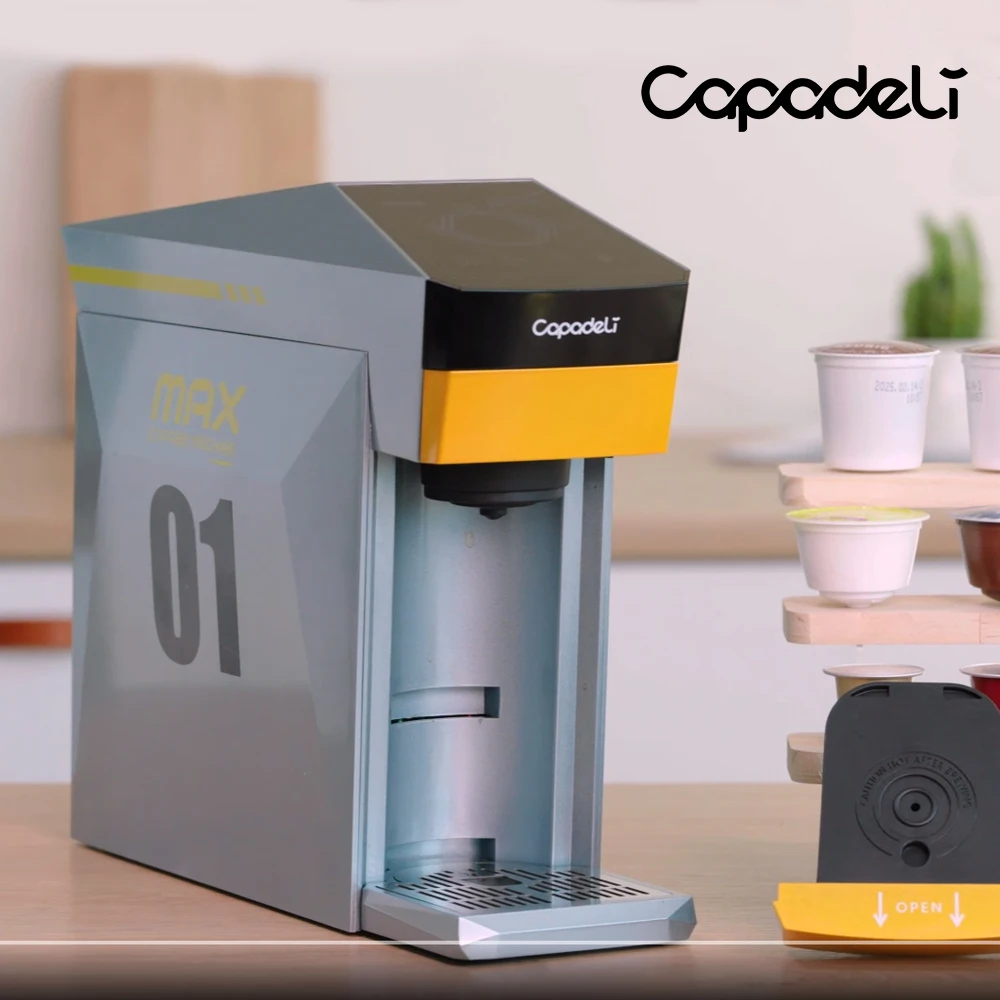 Капсульная кофемашина Capadeli 4 в 1 подходит для капсульных капсул Dolce Gusto Nespresso