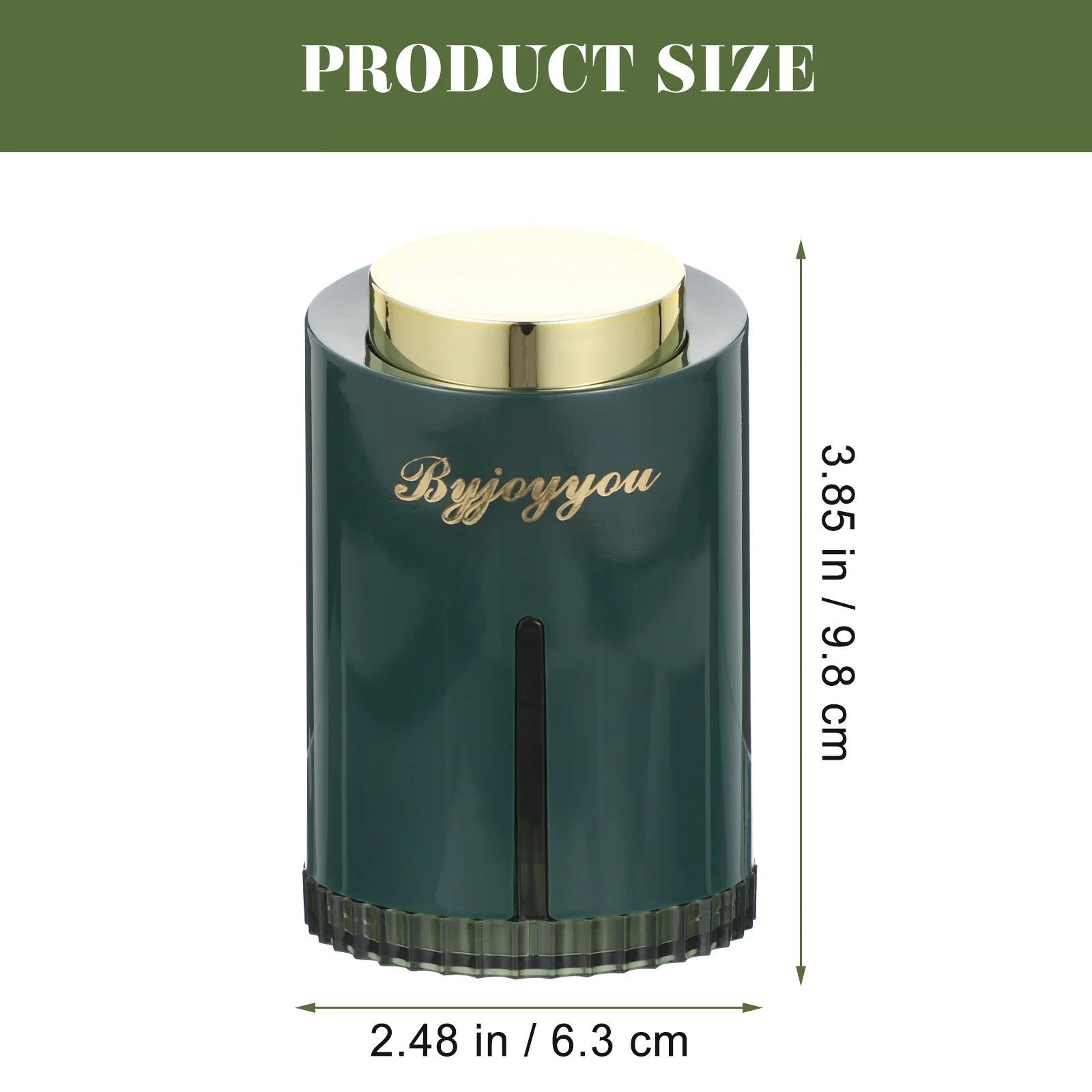 Настольный держатель для зубочисток с крышкой акриловый пресс-тип домашний