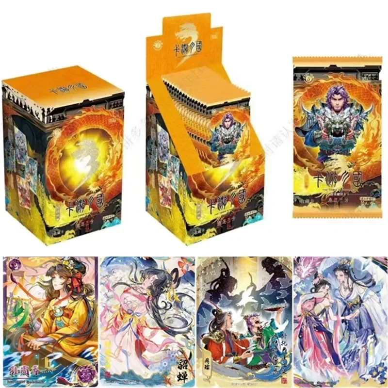 Новые герои KAYOU из трех царств карточка Ode To Heroes Ограниченная Коллекция редких