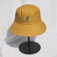 kangaroo spring summer bucket hats for women men sunscreen panama caps classic logo fisherman hat trend brand leisure basin cap