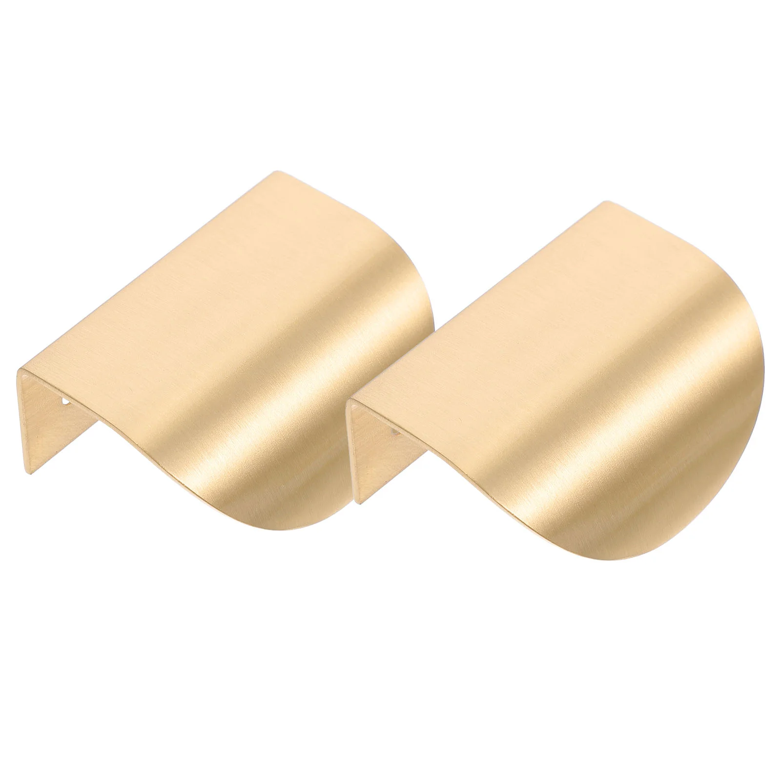 

2pcs Knob Modern Cabinet Door Knob Brass Handles with Screws
