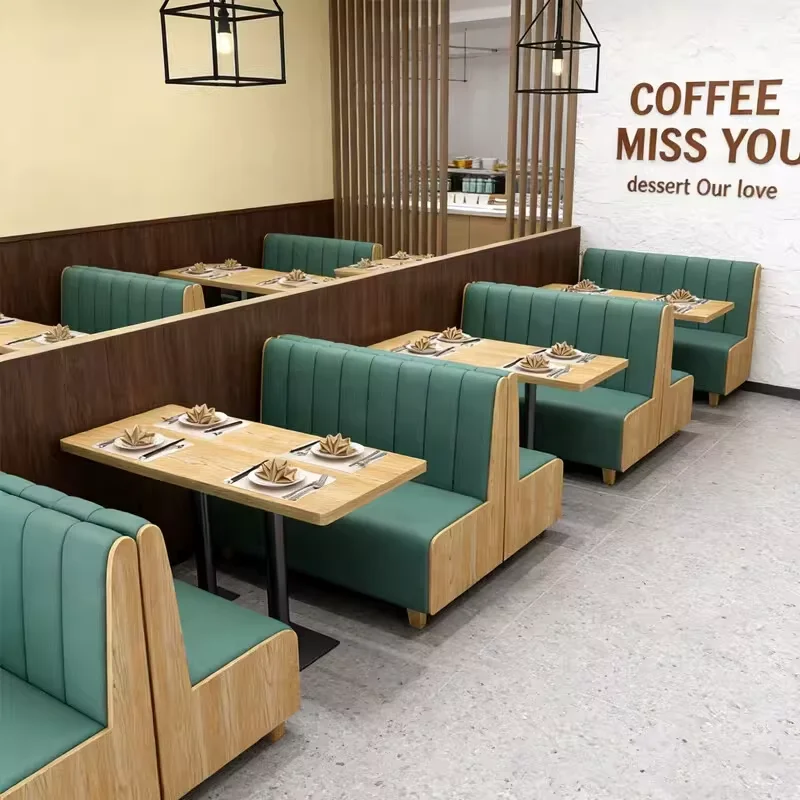 Фото Комплект мебели для столовой из массива дерева: диван-кровать, стол и стулья, современный дизайн, прочный пенополиуретан высокой плотности, для коммерческого использования №3