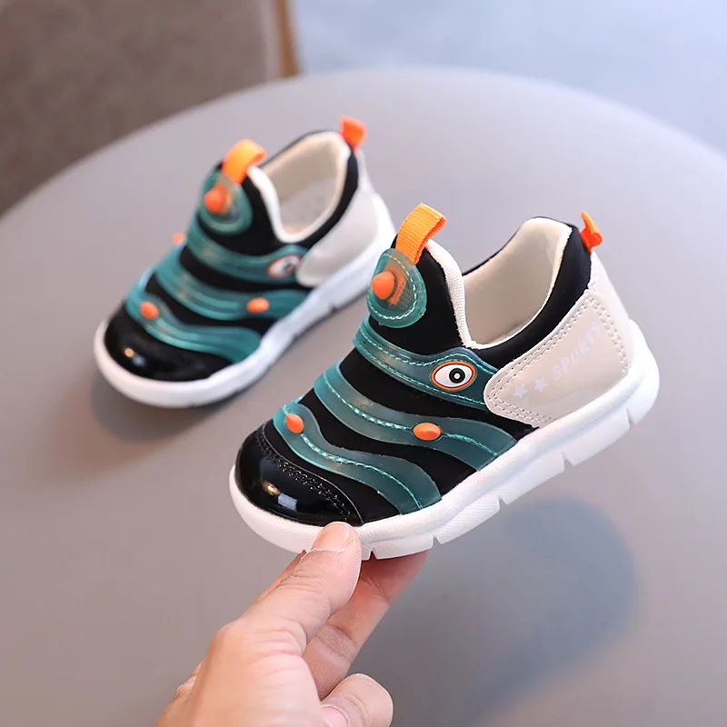 

2022 Autumn Baby Girls And Boys Casual Shoes luxury Sneakers Kids Winter Leisure Sport Running Shoe For Child trainers tenis