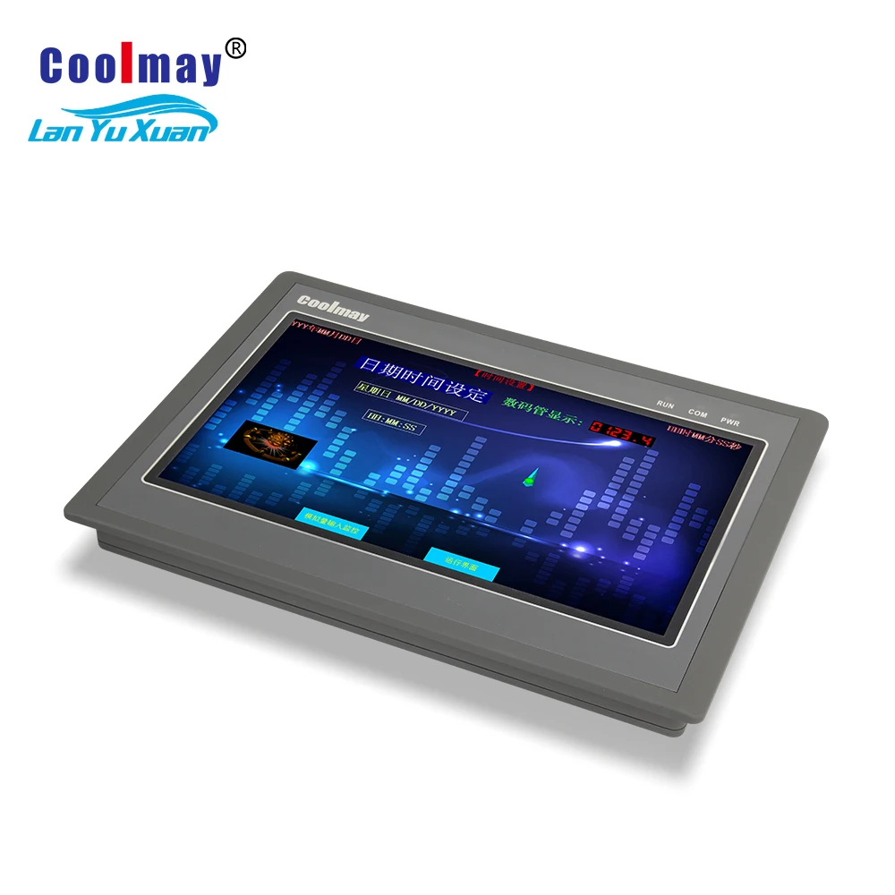 

Coolmay 10 Inch EX3G Series 1024*600 pixels HMI PLC All-in-one Programmable Logic Controller