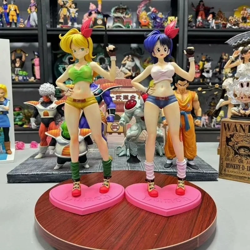 Фото 30-сантиметровая фигурка GK Dragon Ball, модель игрушки, аниме Ранчи Сон Гоку, статуэтка из ПВХ, сексуальная и стильная. №2