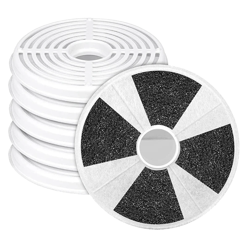 

Автоматический дозатор воды Pet Cat, система тройной фильтрации, активированный фильтр, 6 шт.