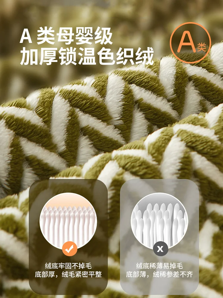 

Одеяло, утолщенное зимнее одеяло из кораллового флиса, диван для сна, односпальный кондиционер, весенне-осеннее и летнее одеяло, офисное оде...