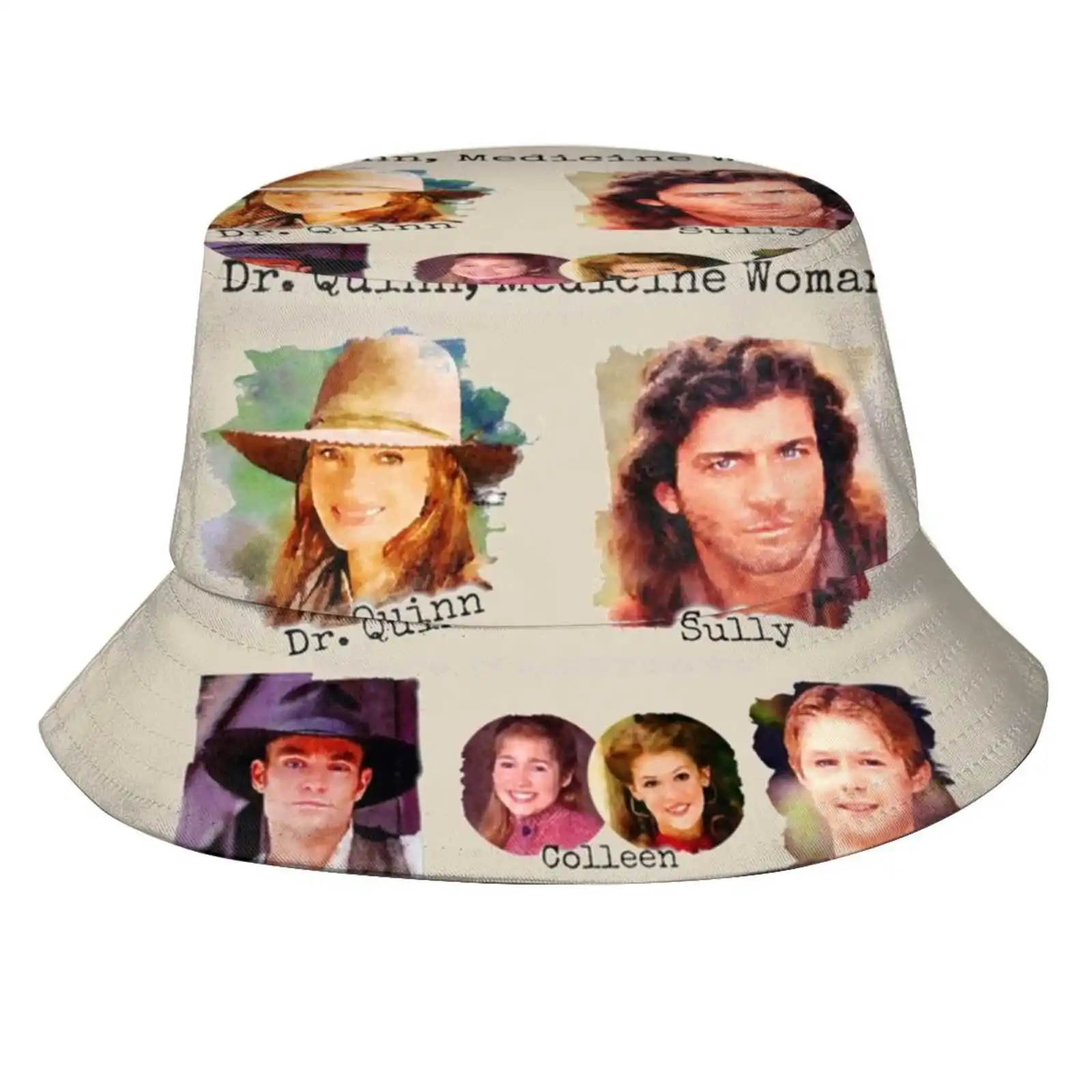 Женская семейная солнцезащитная Кепка доктор Квинн шляпа рыбака Панама