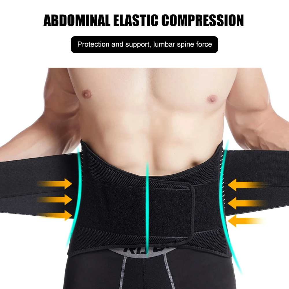 

Поддерживающий Пояс для поясницы, бандаж для нижней части спины, для мужчин и женщин, тренировочный пояс для талии, корсет для пота, тонкий п...