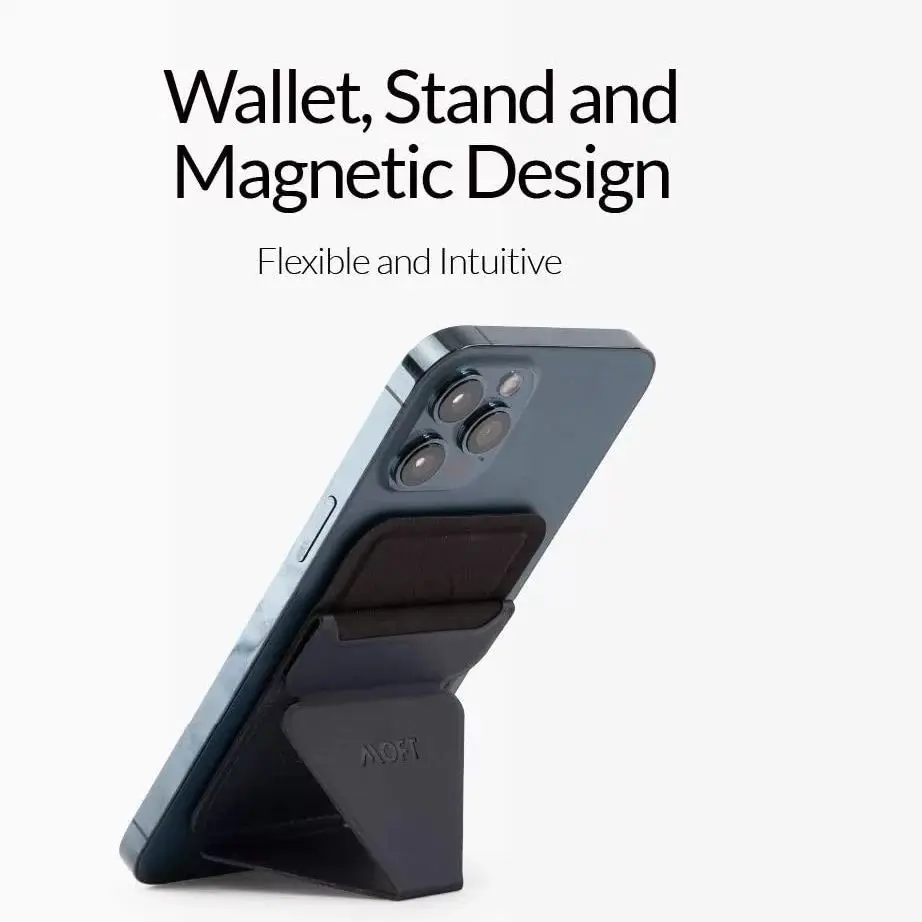 Магнитный Тонкий дизайнерский держатель для карт MOFT MagSafe с защелкой совместимый