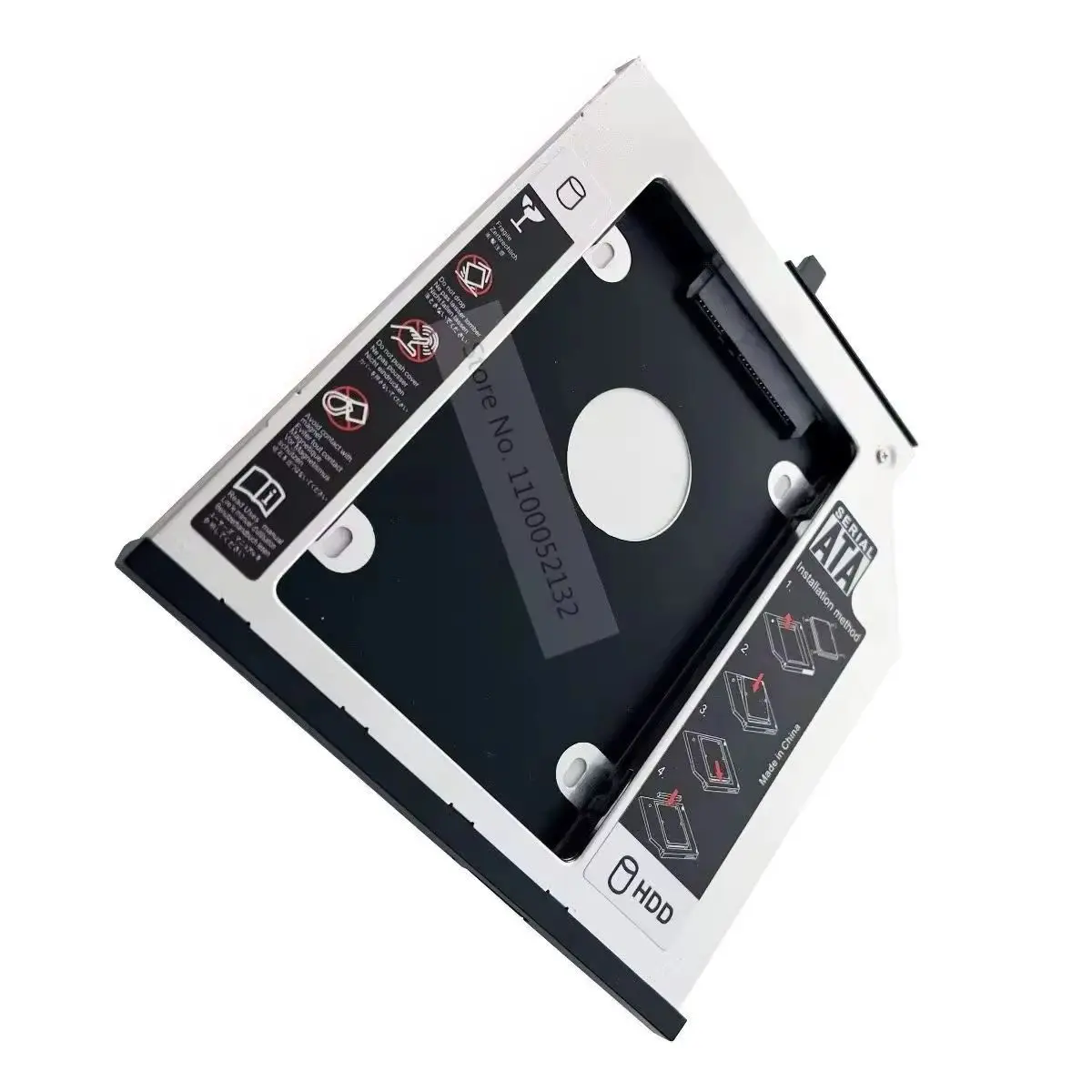 Фото С панелью 2,5 жесткого диска, оптический отсек, рамка Caddy, лоток для Lenovo ThinkPad T400s T410s T420s T430s x200 x201 x220 x230 UltraBase №2