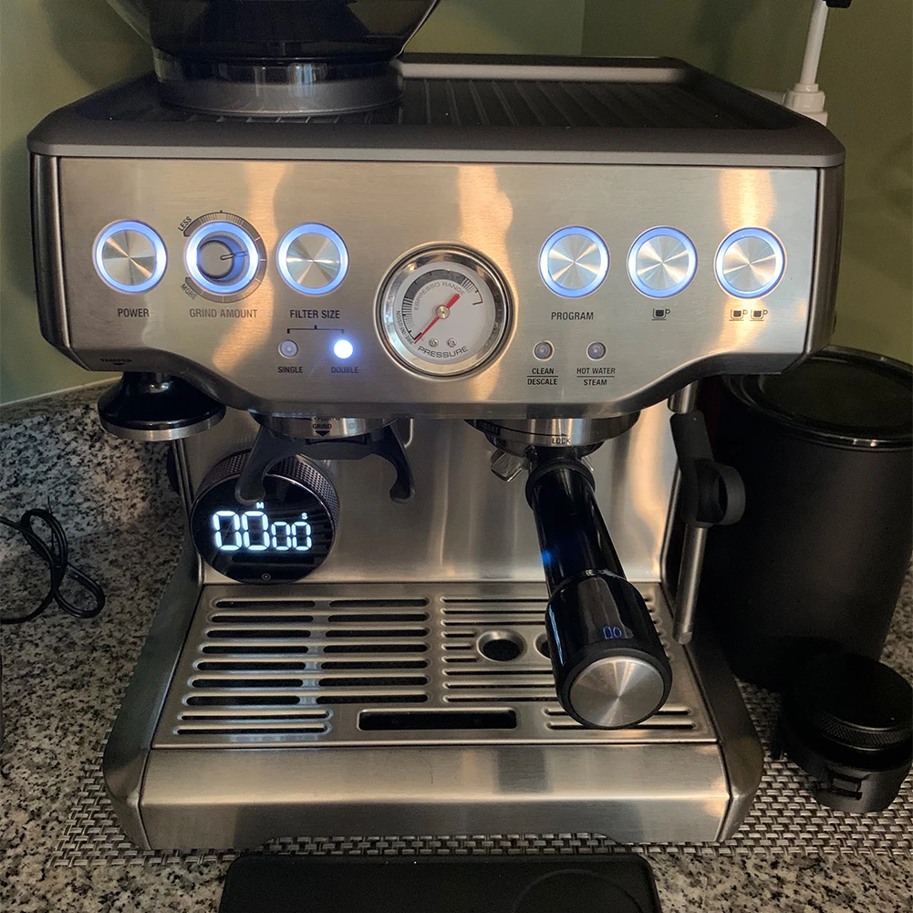 Кухонный таймер многофункциональный светодиодный магнитный вращающийся