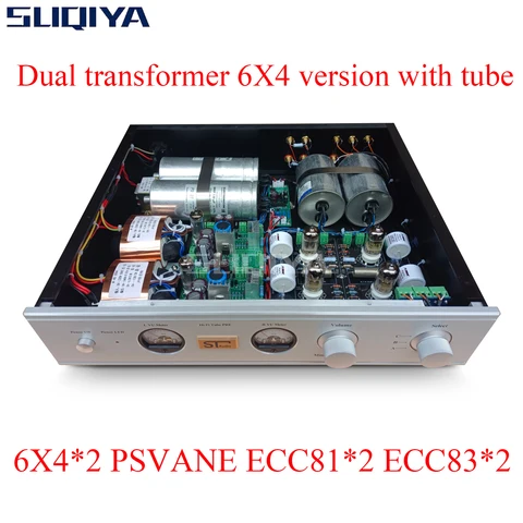 SUQIYA-Высоковольтный трубный выпрямитель электрический масляный конденсатор Mattis трубный аудио усилитель 6X4 6Z4 PSVANE ECC81 ECC83