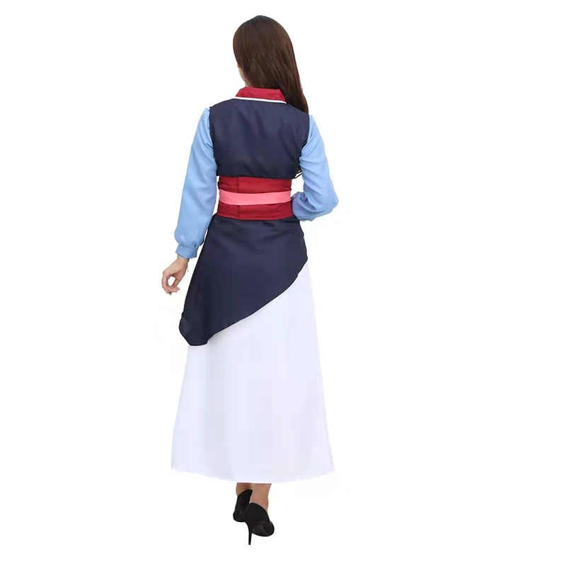 Mulan Cosplay Dress For Ladies Mushu Dragon Costume Women Men Halloween Stage Cloth Carnival Cos Suits For Adults Gifts New images - 6