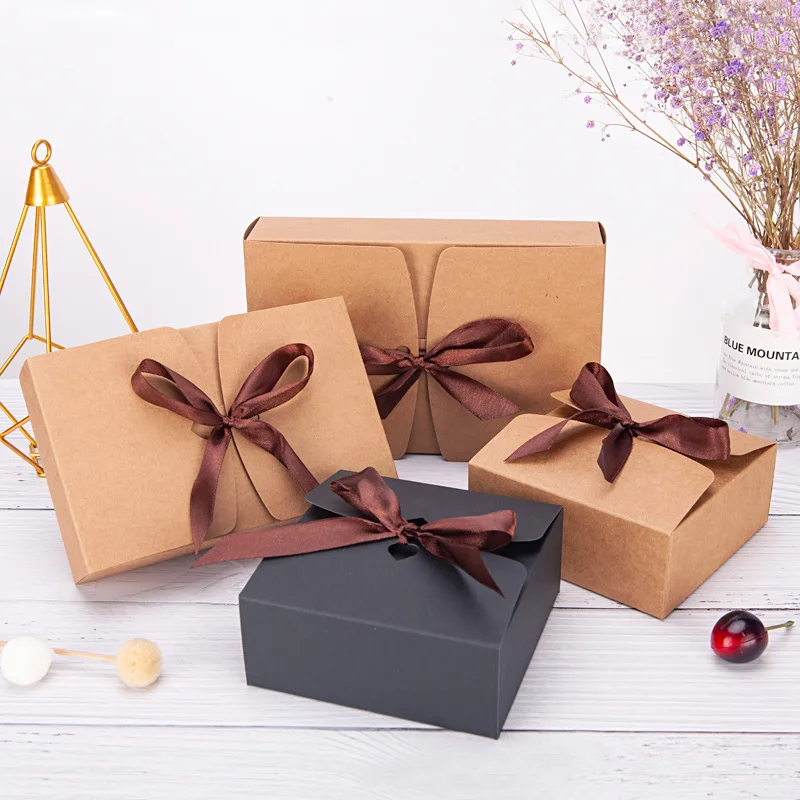 Valentine's Day Surprise Gift With Ribbon