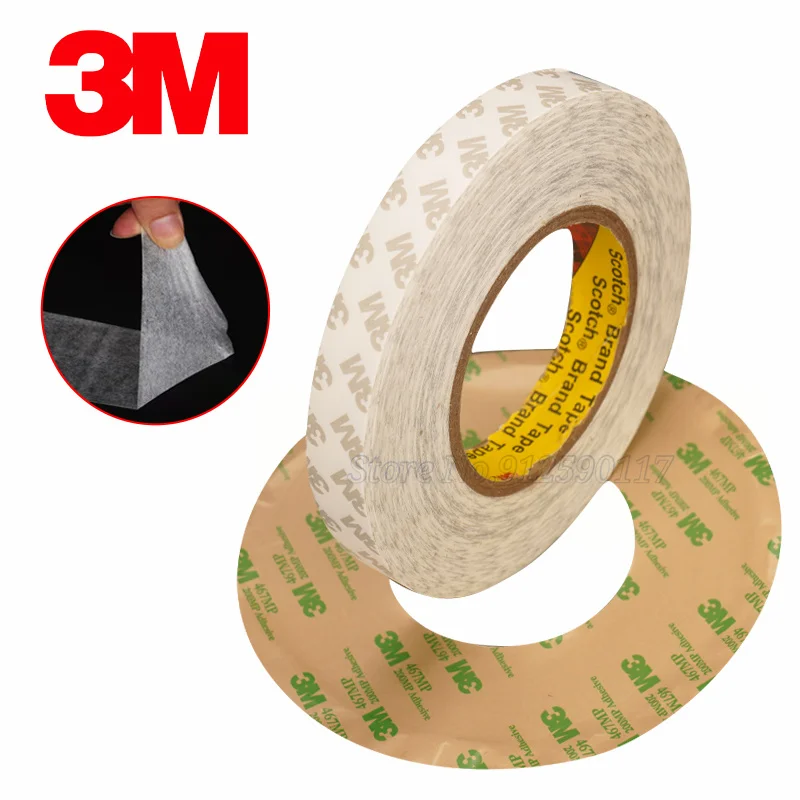 Купи 3M Tape Double Sided Tapes Adhesive Strong Sticky 10M 50M/Roll Width 6mm/8mm/10mm/12mm/15mm/20mm 30mm Home Hardware Packing Tape за 147 рублей в магазине AliExpress