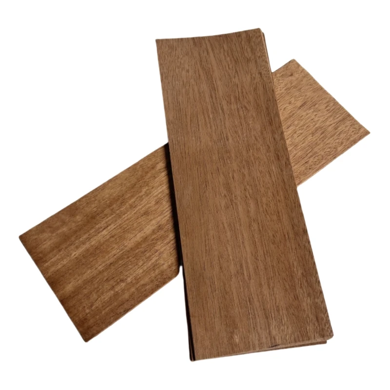 Упаковка шпона красного дерева толщиной 0 4 мм (18 шт.) для маркетри инкрустации и