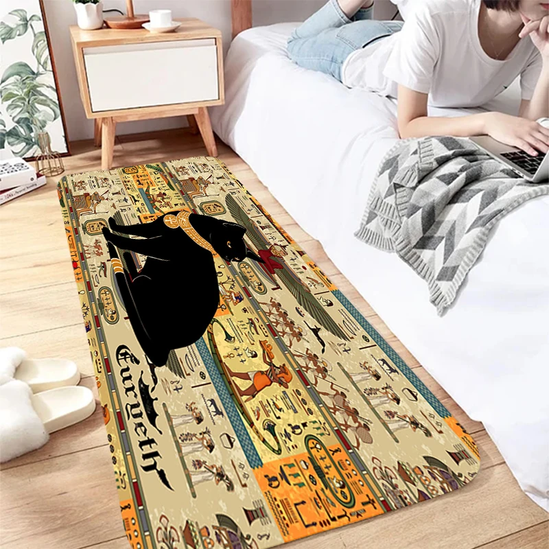 

Ancient Egypt Egyptian Bath Mats Children Room Mat Kitchen Carpet Prayer Rug Rugs Custom Doormat Entrance Door Home Carpets Foot