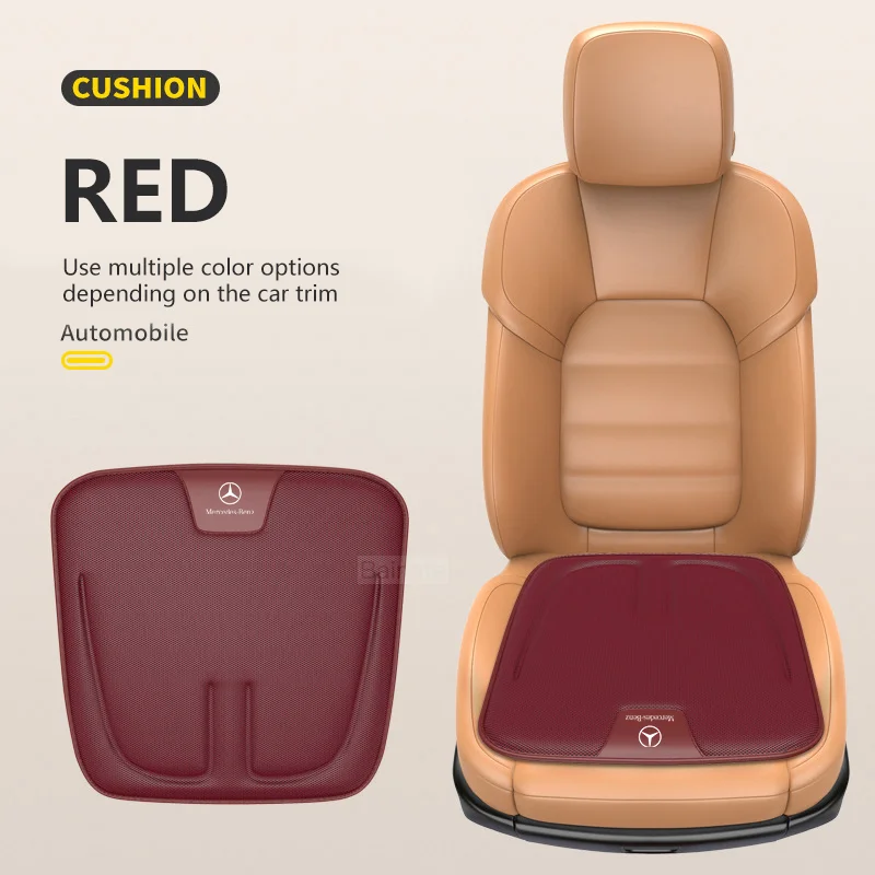

Car Seat Protector Non-Slip Cushion Auto Interior Accessories For Mercedes Benz A C E S Class GLC CLE CLA GLB GLS W177 C253 W204