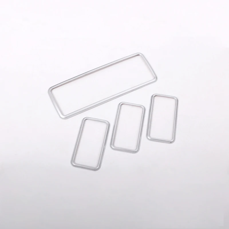 

Для Land Rover Discovery 5 LR5 2017-20 L462 Автомобильный Стайлинг ABS матовый хром кнопка подъема окна рамка крышка отделка аксессуар для интерьера