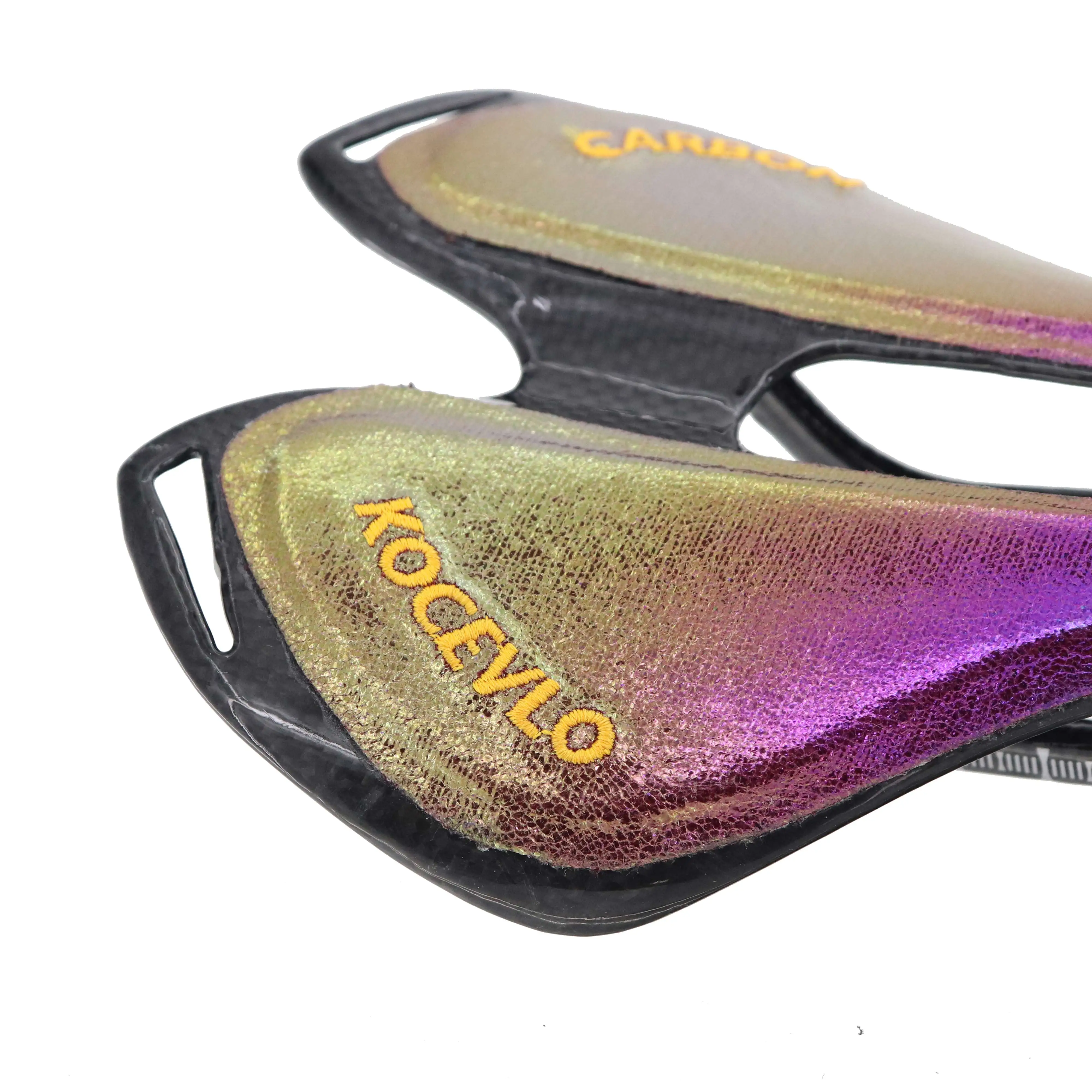 2022NEW Carbon Zadel Pu Lederen Multicolor Mtb Road Vouwfiets Seat Cycling Bike Fietsonderdelen |