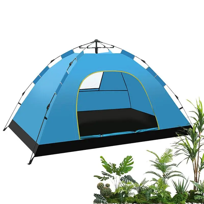 

Automatic Camping Tent Ship From RU Beach Tent 2 Persons Tent Instant Pop Up Open Anti UV Awning Tents Outdoor Sunshelter