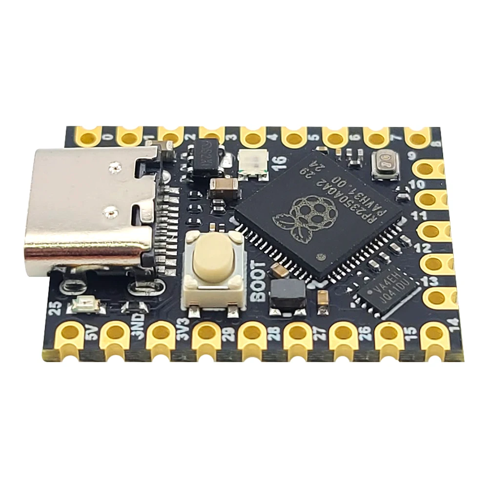 Фото Модуль макетной платы TYPE-C RP2350 для Raspberry Pi Zero MCU, двухъядерный, 150 МГц, 520 КБ SRAM, 2 МБ Flash UART I2C SPI PWM USB1.1 №5