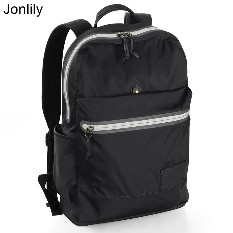 

Jonlily Men's High Capacity Travel Rucksack Simple Casual Commuter Laptop Bag Teens School Backpack Daypack Purse -KG671