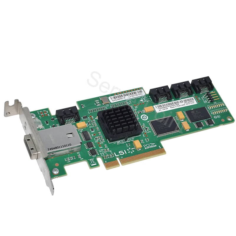 Enlarge Test OK 44E8701 3GB SAS PCI-e HBA Storage RAID Controller Card SAS3445E-R