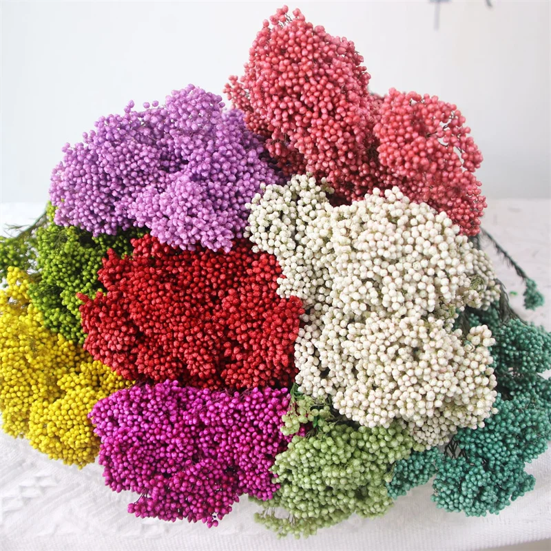 

Dry Rice Flower Eternelle Millet Flowers DIY Home Party Decor Natural Dried Flower Wedding Arrangement Centerpieces Decoration