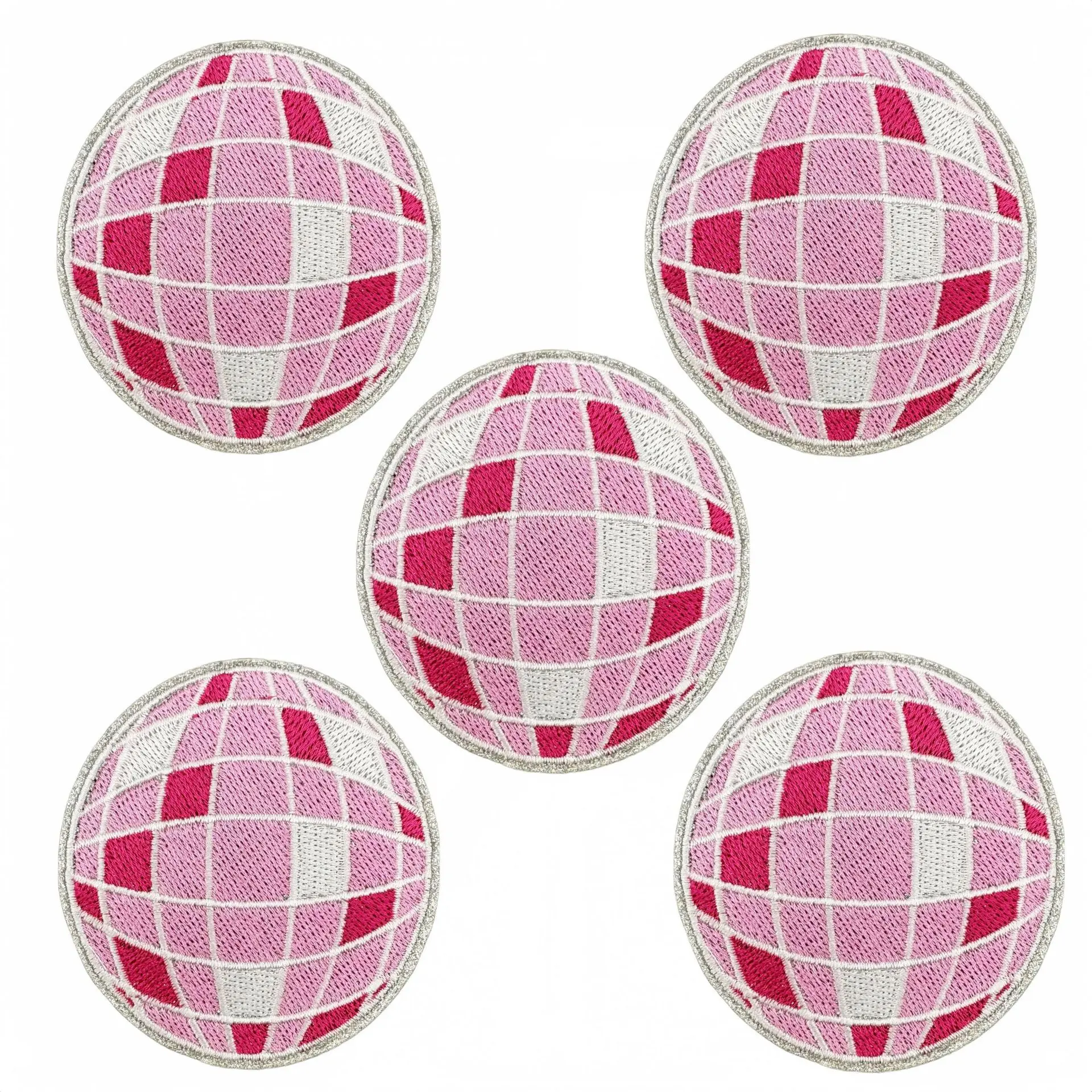 Новая серебряная нашивка Grant Iron On для сумки пальто декоративные аксессуары