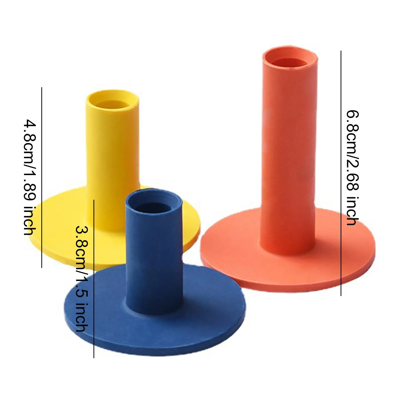 3 шт. резиновые футболки для гольфа