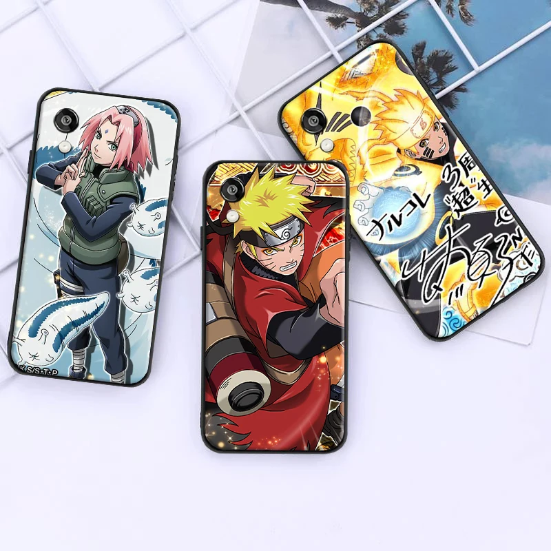 

Bandai NARUTO Cartoon Sasuke For Huawei Honor 9A 8X 9 9X Lite 10 10i 10X Lite Phone Case Soft Liquid Silicon Back Coque