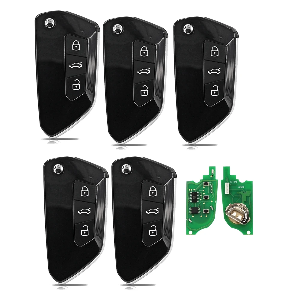 

5Pcs/Lot KEYDIY B Series B33 3 Button Universal KD-Remote Control for KD200 KD900 KD900+ URG200 KD-X2 Mini Golf 8 Style