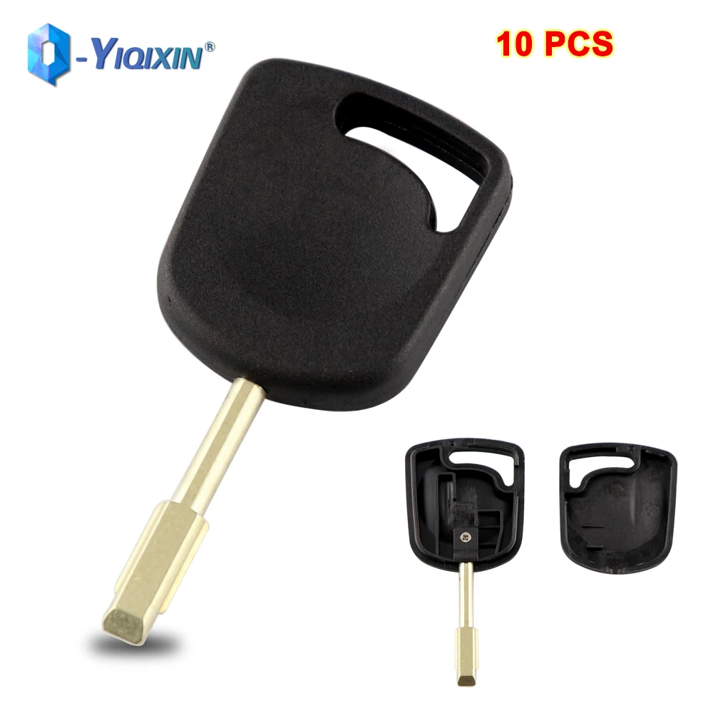 

YIQIXIN No Chip For Jaguar XJ8 Transit Connect Uncut Blade Transponder Car Key Shell Case For Ford Focus Mondeo KA Fiesta Escort