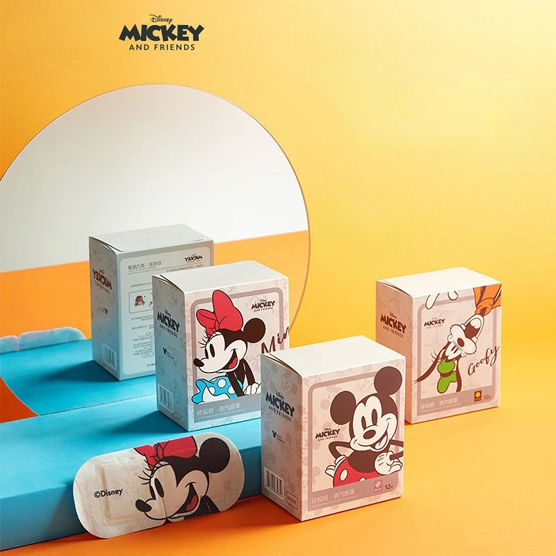 Паровая Горячая компрессионная маска для глаз Disney с Микки Маусом нагревающая при