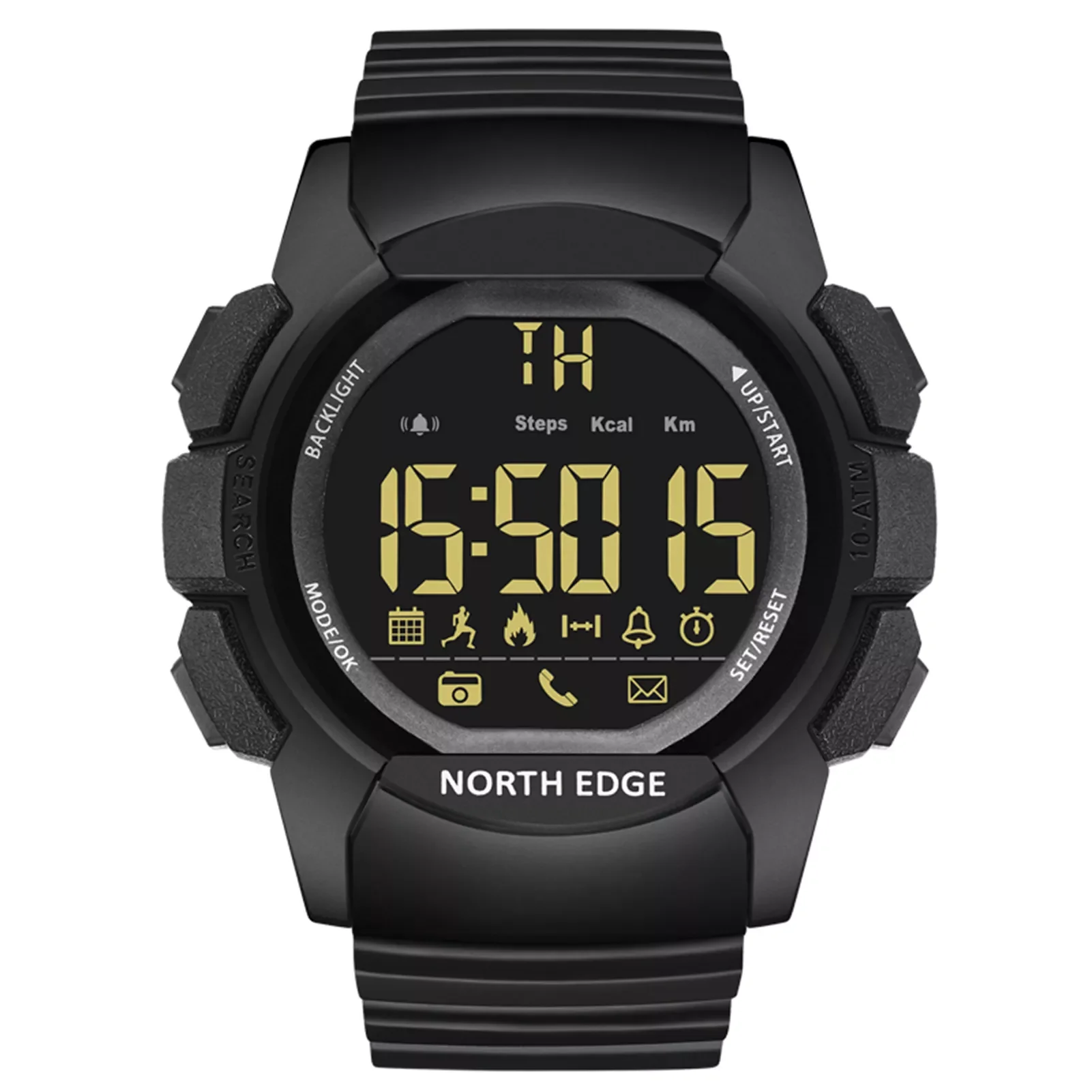 

Men's Sport Digital Watch Hours Running Swimming Military Watches LED Backlight Wristwatch Alarm Stopwatch Waterproof 100m