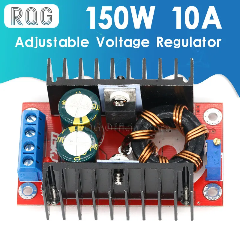 

10-30V to 12-35V Step Up CV CC 150W 10A DC DC Boost Converter Car Power Supply LED Driver Charger Adjustable Voltage Regulator