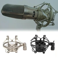 universal studio condenser microphone stand metal shock mount holder 5 0cm for studio recording demo tracks shock mount