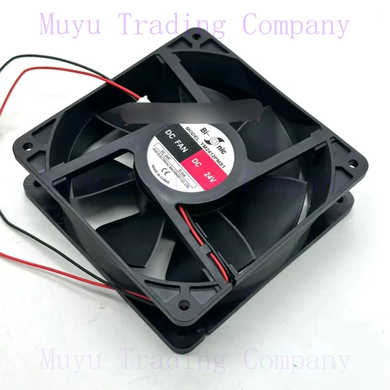 ДЛЯ Bi-Sonic YM2412PMS1 DC 24 В 0 34 А 120x120x38 мм 2-проводной серверный квадратный вентилятор