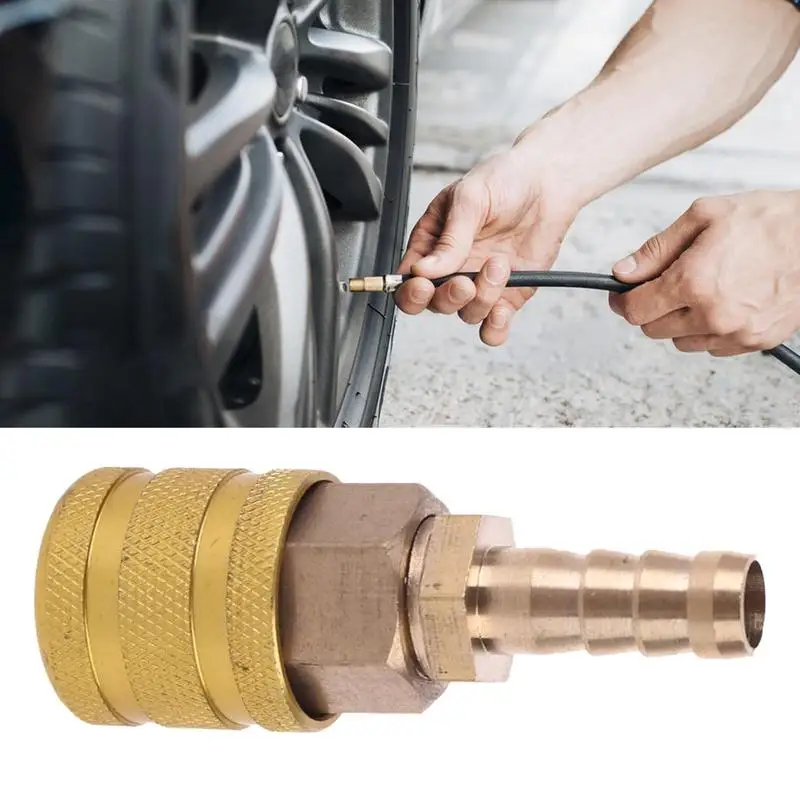 

Car Brass Locking Tire Inflator Nozzle Adapter Car Tire ValveClip Pump Nozzle Clamp Solid Brass Air Chuck Car Accessories
