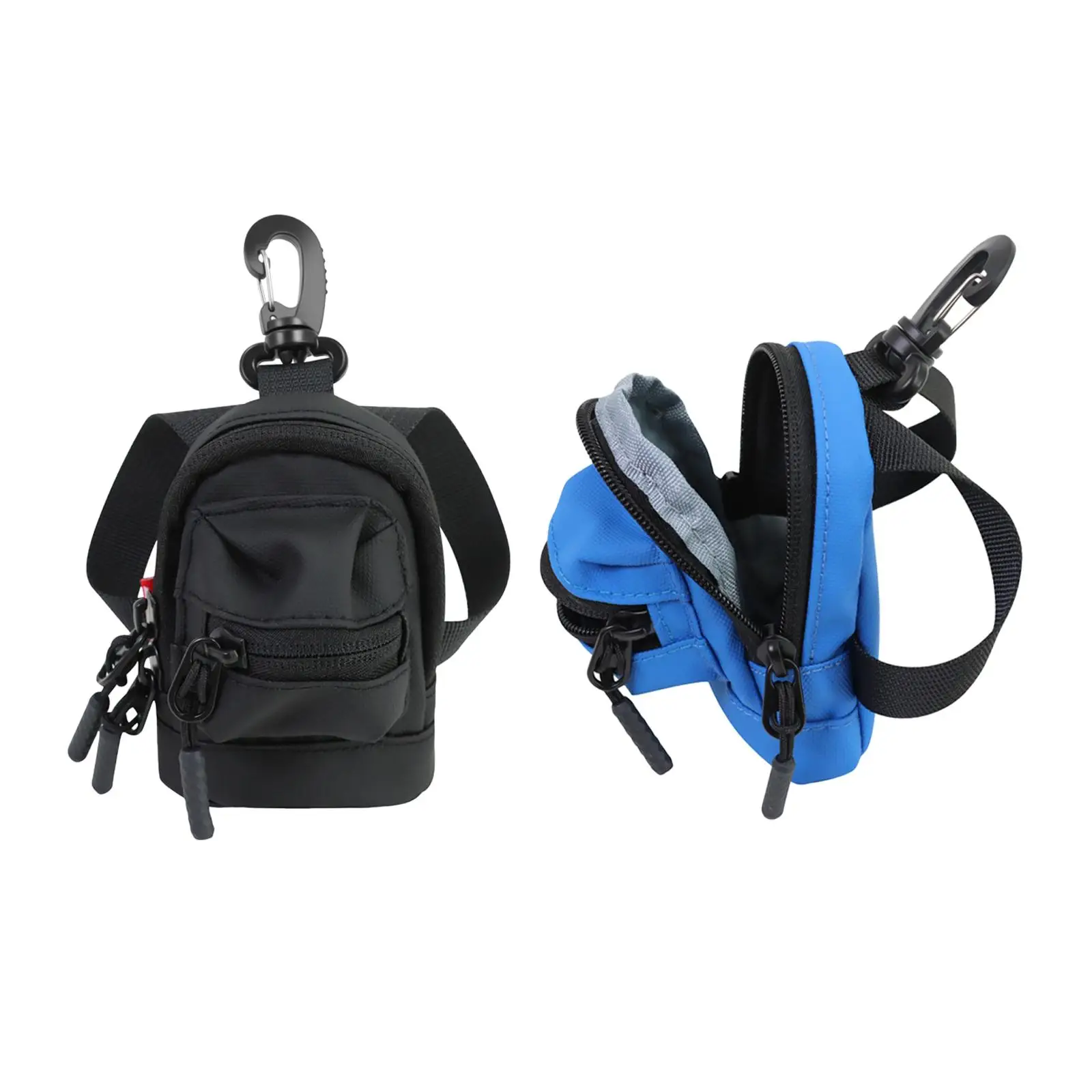 fashion Backpack Chest Bag with Strap Pouch Key Purse Durable Zipper Pendant Storage Bag Organizer for Outdoor Fishing