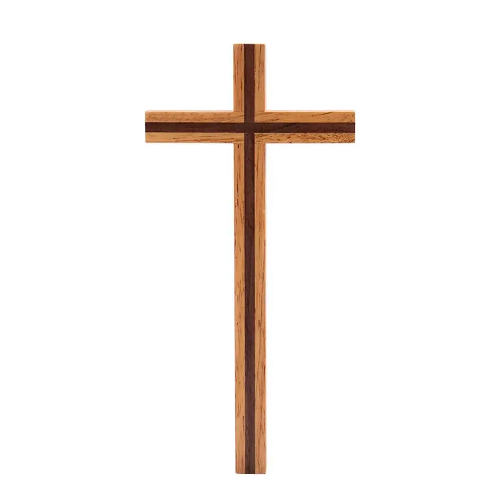 

Деревянная настенная подвесная фигурка распятия христианский Иисус домашняя Коллекционная Фигурка Креста для молитвы в спальне шкаф на Де...